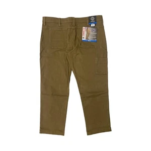Pantaloni uomo nuovi con etichette resistenti alle intemperie taglio dritto The Commuter Flex cintura cedro 40X30 - Foto 1 di 2