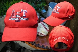 Gorra Los Angeles Angels vs Texas Rangers SERIE DE APERTURA - Abril 2008 - Imagen 1 de 10