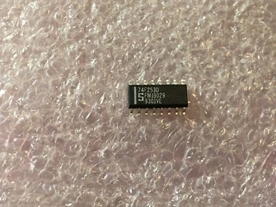 74F253D IC DUAL MULTIPLEXER 4 LINE TO 1 LINE 16 PIN SO SIGNETICS (LOT OF 10) - Image 1 of 4