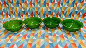 Nuevo Juego de 4 Cuencos Fiestaware Trébol Verde Salsa de Frutas 9 OZ FIESTA ENVÍO GRATUITO - Imagen 1 de 3
