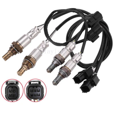 4pcs Oxygen O2 Sensor o2 1&2 For 2010-2013 Acura MDX V6 3.7L Upstream+Downstream - Image 1 of 4