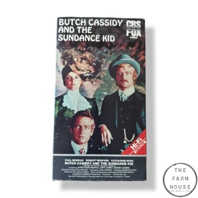 Butch Cassidy and The Sundance Kid- Original VHS Tape 1984 CBS FOX - 1984 - Image 1 of 4