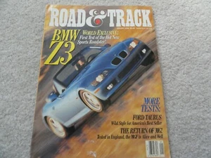 1996 BMW Z3 / 1996 Ford Taurus Road Track Magazin - Bild 1 von 1