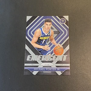 2018-19 Prizm Basketball Rookie Card RC Michael Porter Jr Emergent #14 - Picture 1 of 2