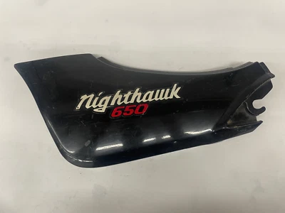 Honda Nighthawk 1984 CB650 CB 650 SC lado izquierdo protector de cubierta de plástico Foto 1 de 4