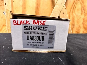 Kit de antena remota activa Shure UA830UB 692-716 MHz nueva caja abierta - negro - Imagen 1 de 4
