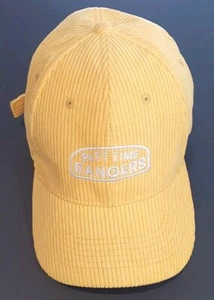 Hat: Part Time Rangers Mens Corduroy Yellow Adjustable Cap: Like New, Used Once - Picture 1 of 7