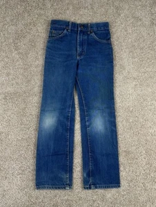 Vintage 80s 90s Lee Riders Youth Boys Slim Straight Denim Jeans Size 10 Reg - Picture 1 of 9