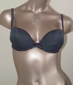 Soutien-gorge 85C (70C eu) Balconnet coque MAISON LEJABY Nuage pur Nuit noire - Picture 1 of 5