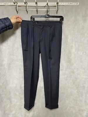 Ralph Lauren Dress Pants Men 33 x32 Blue Black Label Office Travel Golf Luxury - Image 1 of 4