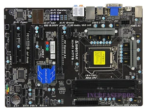 Biostar Hi-Fi H77S Motherboard Socket LGA 1155 Intel H77 DDR3 DIMM USB3.0 ATX - Picture 1 of 7