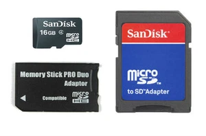 16GB Memory Stick MS Pro Duo Memory Card for Sony PSP and Sony Cybershot Camera - Picture 1 of 1