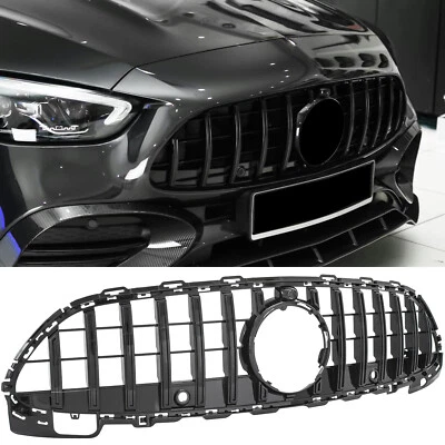 GT Panamericana Grill passend für Mercedes C Klasse W206 S206 schwarz ab 2021- - Bild 1 von 4