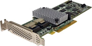 Contrôleur RAID LSI MR SAS 9260-8i 6 Go/s PCIe x8 L3-25121-85C avec câble LP - Photo 1/6