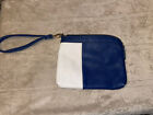 Charming Charlie Wristlet Navy And White