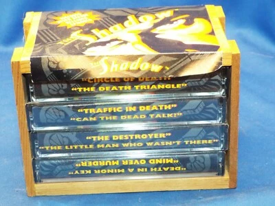 The Shadow Original Broadcasts From Radio Golden Age Cassette Tape Set of 4 Box - Image 1 of 4