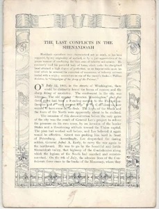 Civil War Through The Camera- 1912 Elson's New History- Shenandoah Valley - Picture 1 of 7