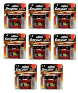(8 Pack) Energizer Max+ Power Seal Alkaline C Battery Alkaline C - Picture 1 of 3