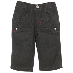 ABSORBA Baby Boy Black fine stripe lined winter trousers with pockets 12,18,24 m - Picture 1 of 1