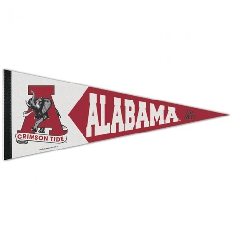 ALABAMA CRIMSON TIDE COLLEGE VAULT PREMIUM QUALITY PENNANT 12"X30" BANNER NCAA Cover