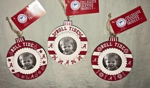 Alabama Crimson Tide Picture Holder Ornament Christmas Decoration - Picture 1 of 1