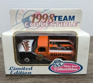 Baltimore Orioles Baseball Pickup Truck White Rose Collectibles 1998 1/64 - NEW - Picture 1 of 7