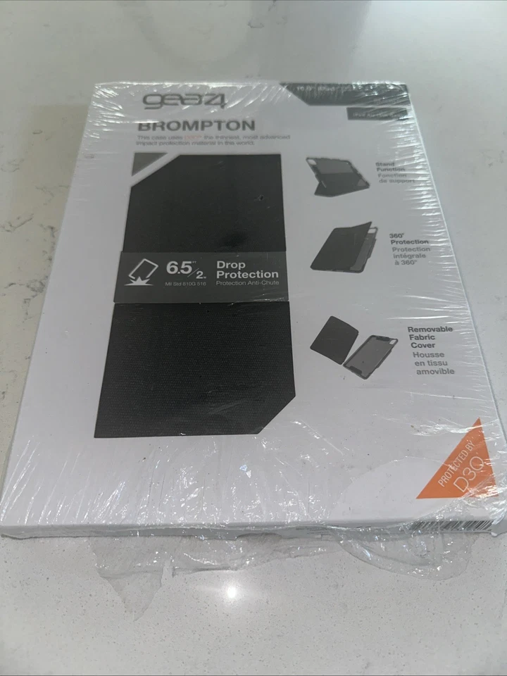 Gear4 Brompton Series Folio Case for iPad Pro 11 (2nd & 1st Gen) / Air 4 - Smoke