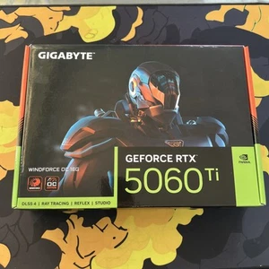 Gigabyte RTX 5060 Ti WindForce 2 OC 16GB video card GV-N506TWF2OC-16GD GDDR7 - Afbeelding 1 van 3