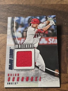 2025 Topps Major League Material Reliquias Serie 1 Nolan Schanuel LA Angels - Imagen 1 de 2