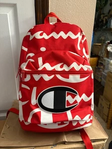 Champion Rucksack rot Supersize All Over Print - Bild 1 von 10