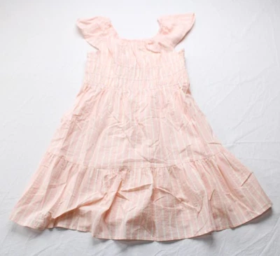Vestido Zara Niña Rayas Manga Acampanada BL1 Naranja Talla 13-14 Años Nuevo Con Etiquetas Foto 1 de 3