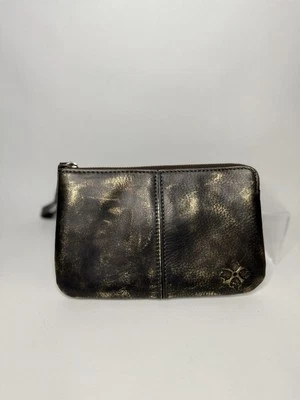 PATRICIA NASH CLUTCH Teléfono Bolso Muñequera, Bolso de Noche Organizar Negro Y Dorado Foto 1 de 4