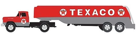 Classic Metal Works 31202 HO Mini Metals Texaco '60 Ford Tractor/Tanker Trailer - Image 1 of 1