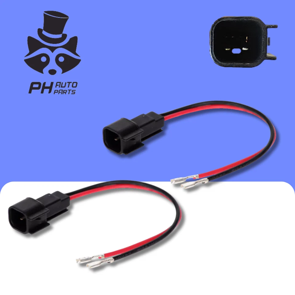 Ford Transit Mk6, Mk7 (2000-2014) Puma (97-02) Speaker adapter cable leads PAIR - Image 1 of 1