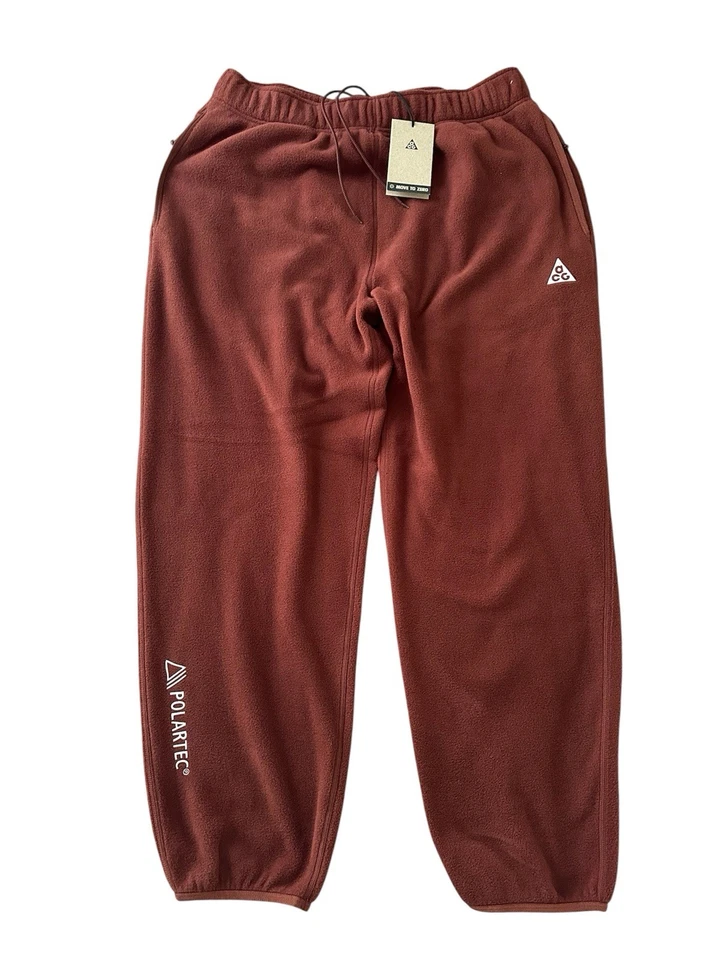 Nike Women's ACG Polartec "Wolf Tree" Mid-Rise Fleece Pants CV0608-217 SZ L