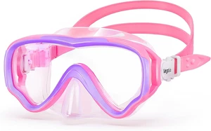 Gafas de Natación para Niños con Cubierta para Nariz, Máscara de Natación Transparente Antiniebla Vista Amplia para Niños Y - Imagen 1 de 11