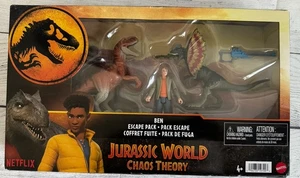 Jurassic World Chaos Theory Ben Escape Pack Atrociraptor 2024 Camp Kreidezeit - Bild 1 von 12