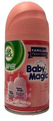 (1) Air Wick Freshmatic Spray Automático Ambientador Recarga Baby Magic 6.17oz Foto 1 de 4