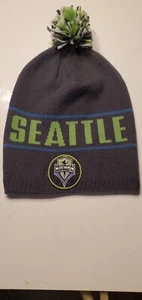 Seattle Sounders MLS Slouch Beanie  by Adidas - Picture 1 of 2