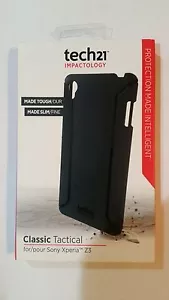 TECH 21 D30 CLASSIC TACTICAL HANDY HÜLLE FÜR SONY XPERIA Z3 SCHWARZ - Bild 1 von 4
