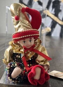 Classic Treasures (Carletta) Sand Clown With Box! Porcelain Ceramic - Picture 1 of 6