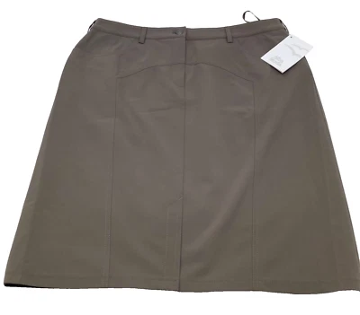 ALBA MODA Rock Gr. 46 braun Bleistift-Rock gerader Schnitt NEU mit Etikett - Bild 1 von 4