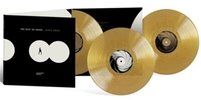 THE BEST OF BOND, JAMES BOND 007 Limited Rare NUMBERED Gold Vinyl 3xLP NEW - Image 1 of 4