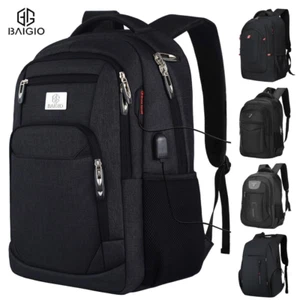 BAIGIO Backpack Waterproof Boys&Girls Laptop Rucksack Travel Business School Bag - Picture 1 of 49