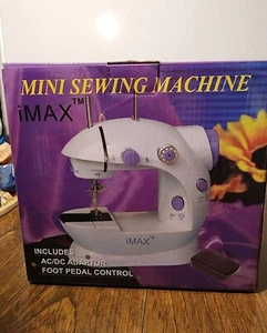 NEW IMAX Mini Sewing Machine w/ Double Threads & Two Speed Control SM-202 NIB - Picture 1 of 8