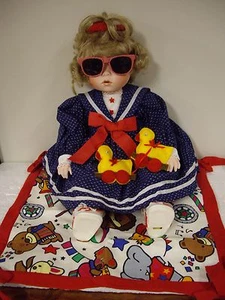 World Gallery Dolls&Collectibles By Vincent DeFilippo&son Vinnie,1993 "Ginny" - Foto 1 di 10