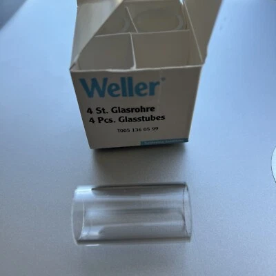 Weller Ersatzglasrohr, für DSX 80 T0051360599 (Pack à 4 Stück)