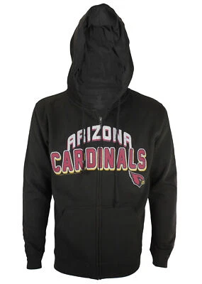 Arizona Cardinals NFL Fútbol Para hombres En El Bolsillo Cremallera Completa Polar Sudadera con Capucha, Negra Foto 1 de 2