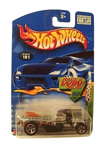 Hot Wheels 2002 Rigor Motor 3/4, silber, Grave Rave, #101 - Bild 1 von 2