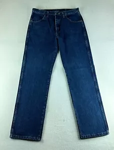 Rustler Mens Jeans Blue Tag Size 34x34 Straight Regular Denim 100% Cotton - Picture 1 of 12
